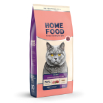 HOME FOOD Сухой корм для взрослых кошек британских и шотландских пород, Индейка и утка, НА ВЕС