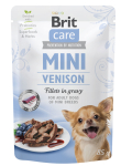 Brit Care Mini Корм вологий для дорослих собак мініатюрних порід філе з дичиною в соусі 85 г