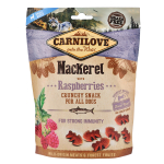 Carnilove Dog Crunchy Snack Mackerel with Raspberries Ласощі для собак для міцного імунітету зі скумбрією та малиною 200 г
