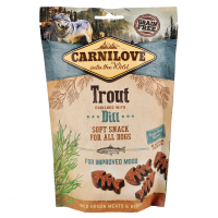 Carnilove Dog Semi Moist Snack Trout with Dill Ласощі для собак з фореллю та кропом 200 г
