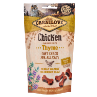 Carnilove Cat Semi Moist Snack Chicken with Thyme Ласощі для котів для здоров я сечовивідних шляхів з куркою та чебрецем 50 г