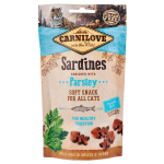 Carnilove Cat Semi Moist Snack Sardine with Parsley Ласощі для котів з чутливим травленням з сардиною та петрушкою 50 г