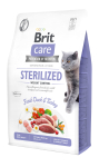 Brit Care Cat Grain Free Sterilized Weight Control Корм сухой для стерилизованных кошек с избыточным весом утка и индейка, 2 кг