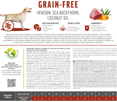 Brit Care Dog Grain-free Sensitive Корм сухий для собак з чутливим травленням та харчовою непереносимістю, оленина, 1 кг