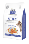 Brit Care Cat Grain Free Kitten Gentle Digestion Strong Immunity Корм сухий для кошенят для міцного імунітету з лососем 400 г