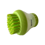 AnimAll Groom Масажна щітка для собак і кішок з дозатором Зелена