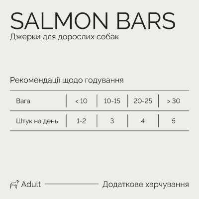 Savory Bars With Salmon Джерки батончики з лососем, 100 г