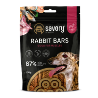 Savory Bars With Rabbit Джерки батончики з кроликом, 100 г