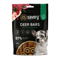 Savory Bars With Venison Джерки батончики з олениною, 100 г