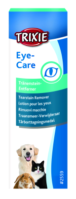 Trixie Eye-Care Лосьйон для собак котів та інших дрібних тварин видалення плям від сліз, 50 мл