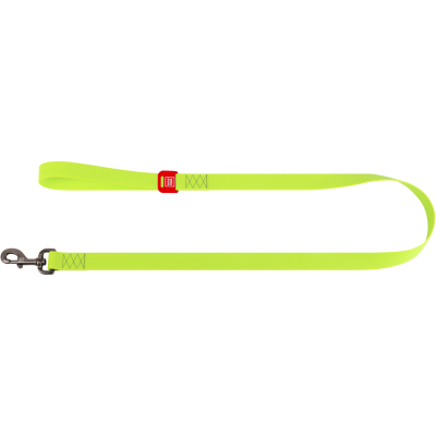 WAUDOG Waterproof Повідець для собак водостійкий, салатовий S, Ш 15 мм, Д 183 см