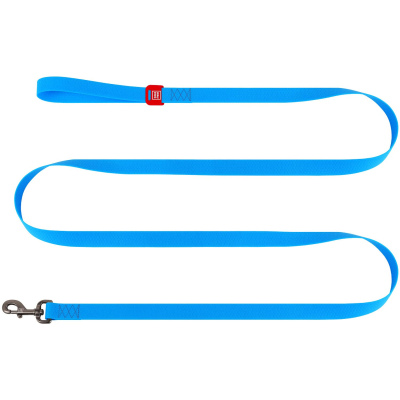 WAUDOG Waterproof Повідець для собак водостійкий, блакитний S, Ш 15 мм, Д 183 см