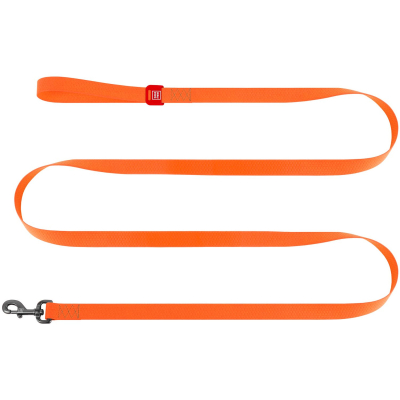 WAUDOG Waterproof Повідець для собак водостійкий, помаранчевий S, Ш 15 мм, Д 183 см