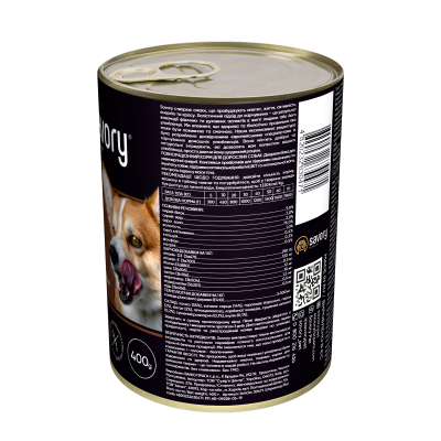 Savory Dog Gourmand Duck Корм вологий паштет для дорослих собак усіх порід з качкою 400 г