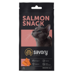 Savory Cats Snacks Pillows Gourmand with Salmon Хрумкі ласощі для дорослих вибагливих котів подушечки з лососем 60 г