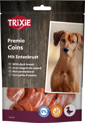 Trixie Premio Duck Coins Ласощі для собак монетки з качкою 80 г