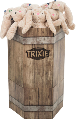 Trixie Іграшка для собак Зайчик з пискавкою плюшевий 38 см