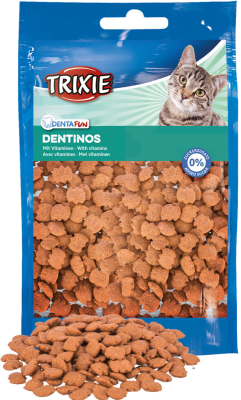 Trixie Denta Fun Dentinos Ласощі для котів для здоров'я зубів 50 г