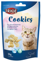 Trixie Cookies Ласощі для котів печиво з лососем та котячою м'ятою 50 г