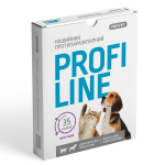 Provet PROFILINE Нашийник для котів та собак інсектоакарицид фіолетовий 35 см