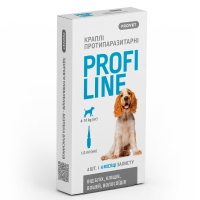 Provet PROFILINE Краплі для собак 4-10 кг інсектоакарицид 1 піпетка х 1 мл