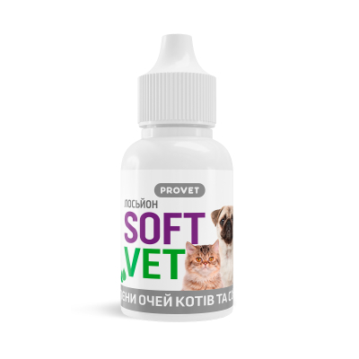 Provet SOFTVET Лосьйон для гігієни очей котів і собак 15 мл
