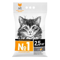 SuperCat №1 Деревний наповнювач для котячого туалету, темна гранула 6 мм, 2.5 кг х 3.5 л