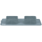 WAUDOG Silicone Складана миска сіра, 385 х 230 х 50 мм