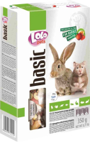 LoLo PETS Фруктовий Повсякденний корм для кроликів і хом'яків 350 г