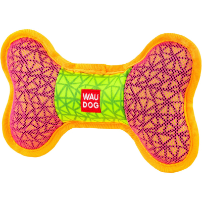 WAUDOG Fun Іграшка для собак "Кістка", Рожева, 16 х 10 см