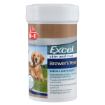 8in1 Excel Brewers Yeast Пивні дріжджі для кішок і собак таблетки 140 шт