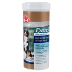 8in1 Excel Brewers Yeast Large Breed Вітаміни для собак великих порід пивні дріжджі з часником для шкіри та шерсті 80 шт