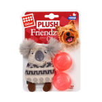 GiGwi Plush Іграшка для собак Коала з пискавкою текстиль, 10 см