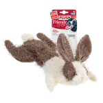 GiGwi Plush Іграшка для собак Заєць, шкурка з пищалки текстиль, 47 см