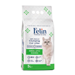 Felin Green Apple Scented Наповнювач для котячого туалету 5 л