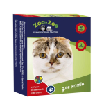 ZOO-ZOO Вітамінізовані Ласощі для котів (мультів.компл.), 90 табл/ 0,5 г