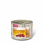 Carny Adult Beef Chicken Duck hearts Корм вологий консервований для дорослих котів з яловичиною куркою і качиними серцями, 200 г