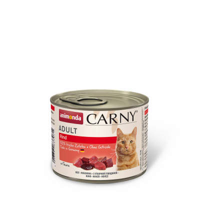 Carny Adult Beef Корм вологий для котів з яловичиною 200 г