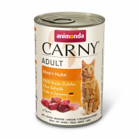 Carny Adult Beef Chicken Корм вологий для дорослих котів з яловичиною та куркою 400 г