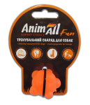 AnimAll Fun Іграшка куля молекула 3 см (помаранчева) - купити для собак