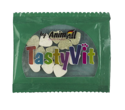AnimAll TastyVit Вітамінізовані ласощі для котів, з рибою та алгобіотином (1 пак. 12 шт.)
