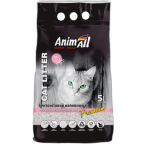 AnimAll Premium Baby Powder Бентонітовий наповнювач з ароматом дитячої пудри, для котів, 5 л