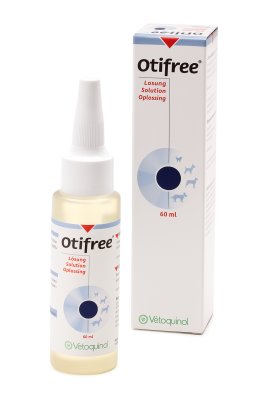 Otifree лосьйон для чищення вух у собак і кішок 60 мл
