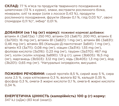 Club 4 Paws Вологий корм для дорослих котів з куркою в соусі, 85 г