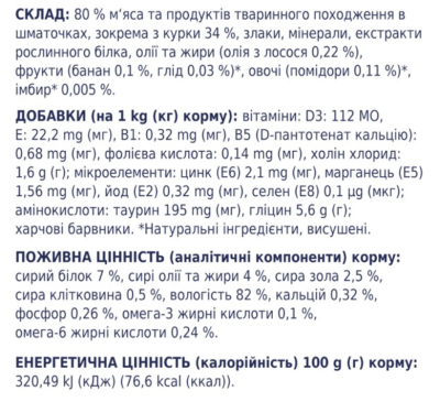 Club 4 Paws Adult Dog Small Breeds with Chicken in jelly Вологий корм для дорослих собак малих порід з куркою в желе, 100 г