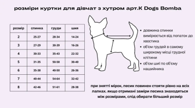 Dogs Bomba Куртка для собак Teddy, мілітарі, розмір 6