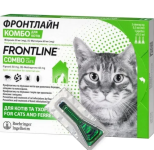 Frontline Combo Краплі від бліх і кліщів для кішок 0,5 мл 1 піпетка