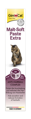 GimCat Every Day Malt-Soft Paste Extra Паста для котів для виведення шерсті зі шлунку 50 г