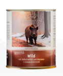 Hubertus Gold Winterjagd 2025 Wild Консервированный корм для собак дичь и батат, 800 г