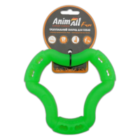 AnimAll Fun Іграшка кільце 6 сторін, зелене, 15 см